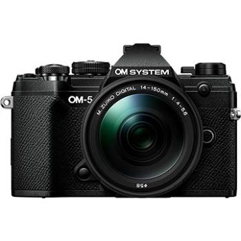 OM SYSTEM OM-5 kit 14-150 mm čierny (V210021BE000)