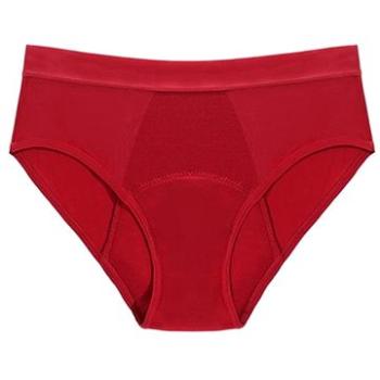 PINKE WELLE Bikiny červené - stř. a slabá menstruace (LADY205nad)