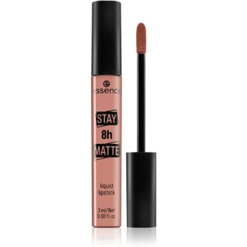 Essence Stay 8h Matte dlhotrvajúci tekutý rúž odtieň 01 Hello Sunrise! 3 ml