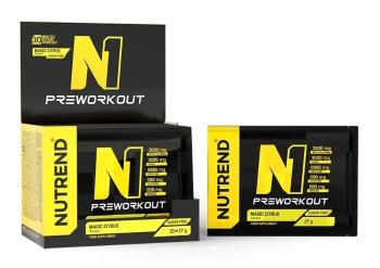 N1 Pre-Workout - Nutrend 510 g Blue Raspberry 