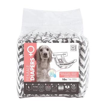 M-Pets Jednorazové plienky pre sučky L 10 ks (6953182735571)