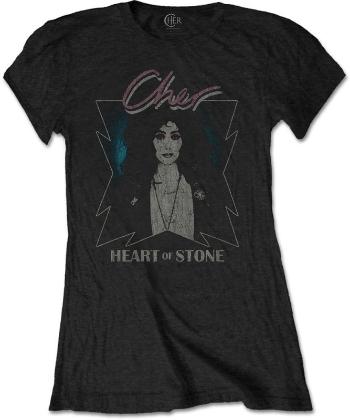 Cher Tričko Heart of Stone Black S