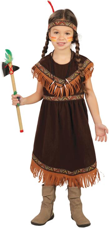 Guirca Detský kostým Indiánka Veľkosť - deti: L