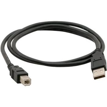 OEM USB 2.0 prepojovací 1,8 m A-B čierny (CB-USB2AB-18-B)