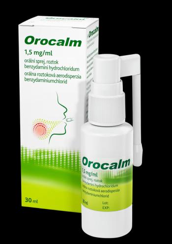 Orocalm 1,5mg/ml sprej 176 vstrekov 30 ml