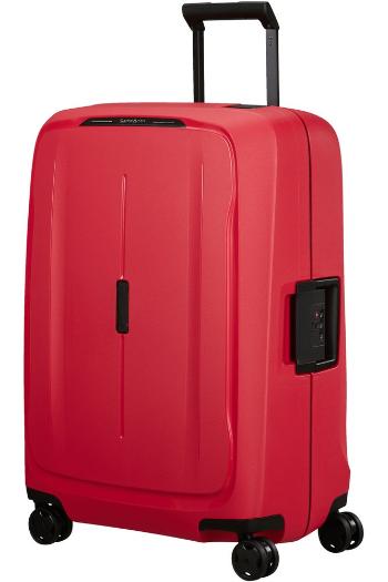 Samsonite Skořepinový cestovní kufr Essens M 88 l - červená