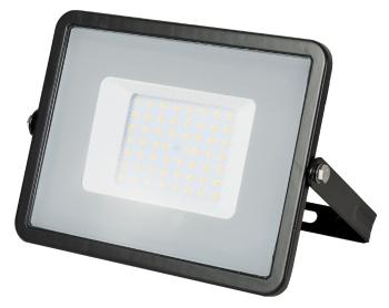LED Solution Čierny LED reflektor 50W Premium Farba svetla: Studená biela 408