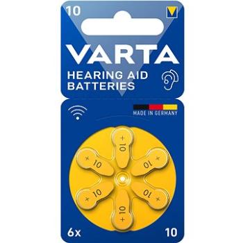 VARTA batérie do naslúchadiel VARTA Hearing Aid Battery 10 6 ks (24610101416)