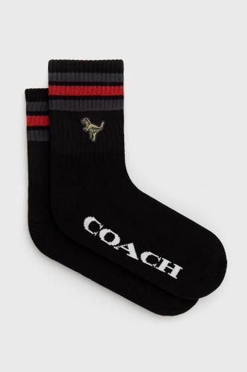 Ponožky Coach čierna farba