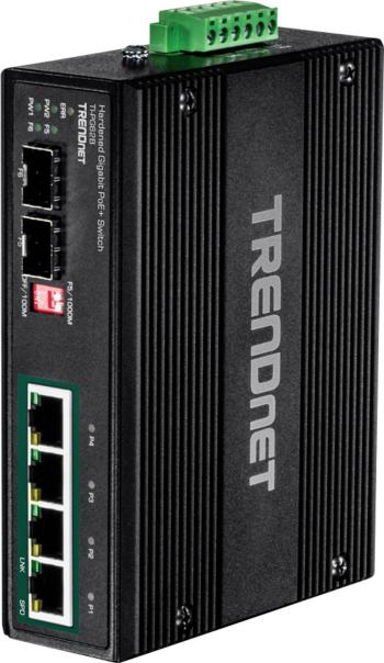 TrendNet TI-PG62B priemyselný ethernetový switch  10 / 100 / 1000 MBit/s