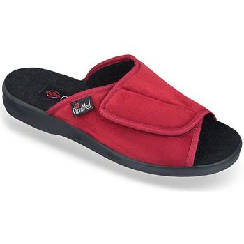 Mjartan  Papuče Dámske červené papuče so suchým zipsom  DIANA  Červená