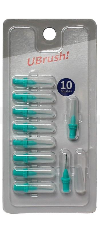 Herbadent UBrush 0,9 mm náhradné nástavce