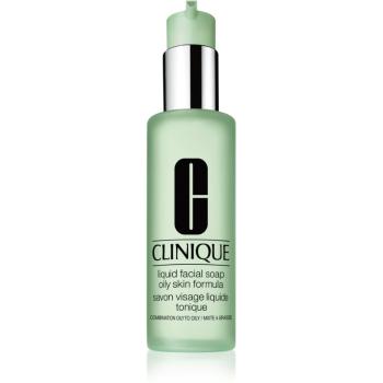 Clinique Liquid Facial Soap Oily Skin Formula tekuté mydlo pre mastnú a zmiešanú pleť 200 ml