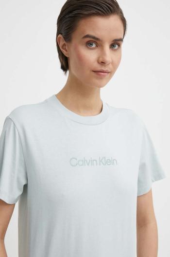 Bavlnené tričko Calvin Klein dámske, ružová farba, K20K205448