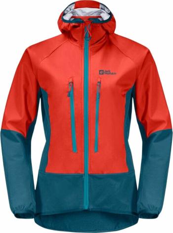 Jack Wolfskin Alpspitze Hoody W Grenadine S Outdoorová bunda