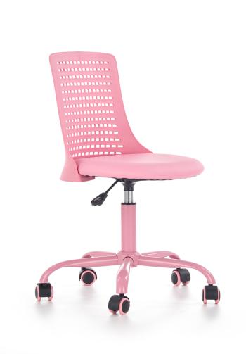 Detská otočná stolička Pure ružová