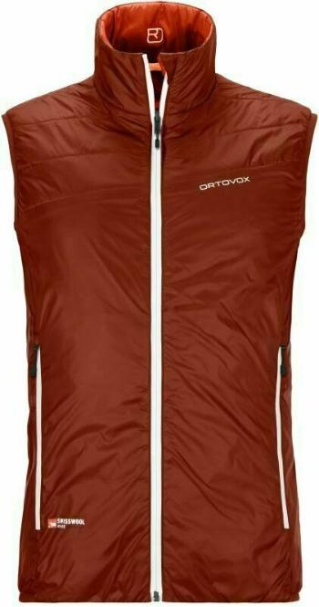 Ortovox Outdoorová vesta Swisswool Piz Cartas Vest M Clay Orange L