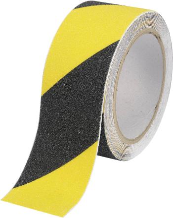 TOOLCRAFT ANST255M-YB 1564011 Anti-slip tape Sugo čierna, žltá (d x š) 5 m x 25 mm 1 ks