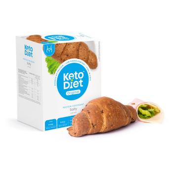 KETODIET Slaný proteínový croissant cereálny 2 kusy