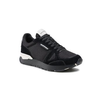 Emporio Armani  SNEAKER X4X551XM979  Módne tenisky Čierna