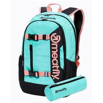 Meatfly BASEJUMPER Backpack, Mint Heather (8590202029135)