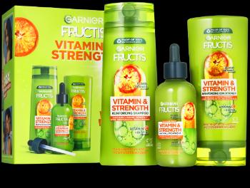 Garnier Fructis Vitamin & Strength, darčeková sada na slabé vlasy s tendenciou vypadávať