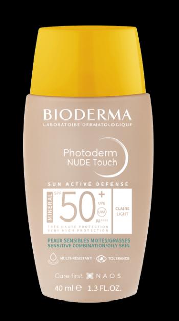 Bioderma Photoderm NUDE Touch MINERAL svetlý SPF 50+ 40 ml