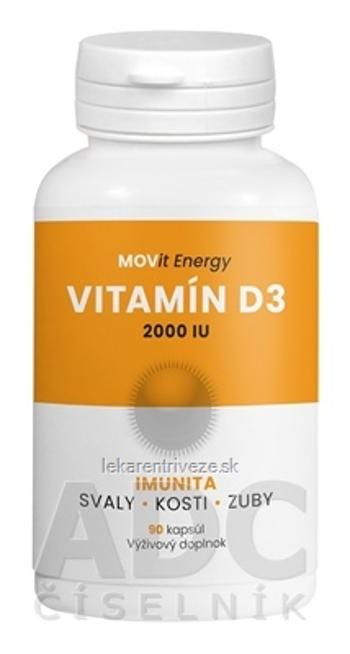 MOVit Vitamín D3 2000 I.U., 50 mcg cps 1x90 ks