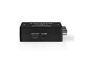 Prevodník 3x Cinch/HDMI NEDIS VCON3456AT