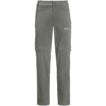 Jack Wolfskin  Tepláky/Vrchné oblečenie Glastal Zip Off Pants  Zelená