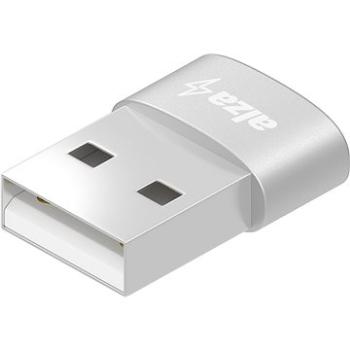AlzaPower USB-A (M) na USB-C 2.0 (F) biela (APW-ADTATC2W)