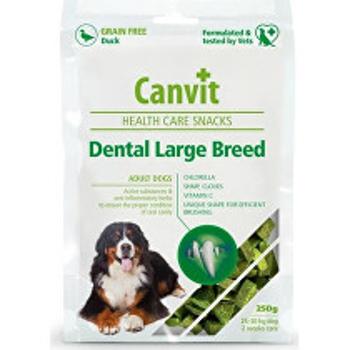 Canvit Snacks Dental Large Breed-Duck 250g + Množstevná zľava