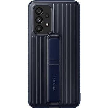 Samsung Galaxy A53 5G Tvrdený ochranný zadný kryt so stojanom námornícky modrý (EF-RA536CNEGWW)