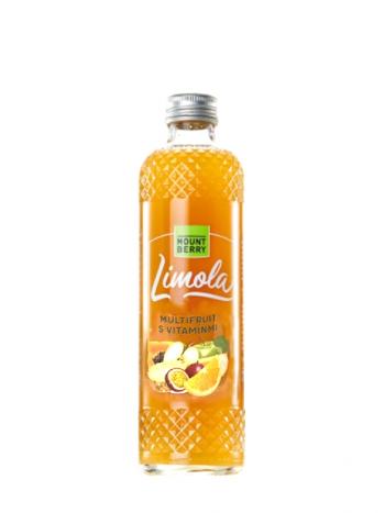 LIMOLA 100% šťava multifruit s vitamínmi MOUNTBERRY 330 ml