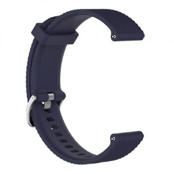 Huawei Watch GT/GT2 46mm Silicone Bredon remienok, Dark Blue (SHU001C05)