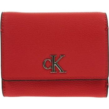 Calvin Klein Jeans  Peňaženky Minimal Monogram Med Trifold  Červená