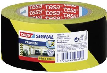 tesa PREMIUM 58130-00000-01 značiace páska tesa® SIGNAL žltá, čierna (d x š) 66 m x 50 mm 1 ks