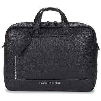 Armani Exchange  BRIEFCASE  Aktovky Čierna