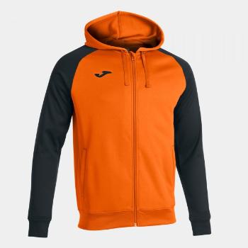 ACADEMY IV ZIP-UP HOODIE ORANGE BLACK 2XS