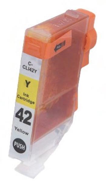 CANON CLI-42 Y - kompatibilná cartridge, žltá, 14ml