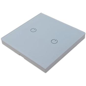 XtendLan, inteligentný vypínač wifi/dvojtlačidlový/TUYA (XL-VYPINAC2)