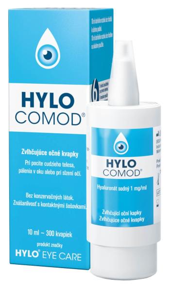 Hylo Eye Care HYLO-COMOD zvlhčujúce očné kvapky 10 ml