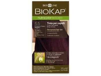 Biokap Nutricolor Delicato - Farba na vlasy 5.50 Hnedá - svetlý mahagón 140 ml