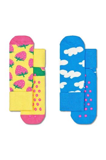 Detské ponožky Happy Socks Kids Strawberry 2-pak