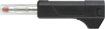 TRU COMPONENTS TC-R8-103 B mini lamelová zástrčka zástrčka, rovná Ø pin: 4 mm čierna 1 ks