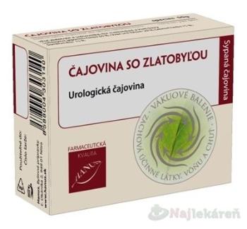 HANUS ČAJOVINA SO ZLATOBYĽOU, 50g