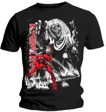 Iron Maiden Tričko Number of the Beast Jumbo Black 2XL