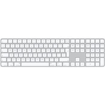Apple Magic Keyboard s Touch ID a Numerickou klávesnicou – CZ (MK2C3CZ/A)