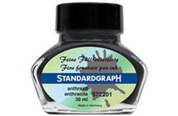 Standardgraph 572201 antracitový fľaštičkový  atrament 30 ml