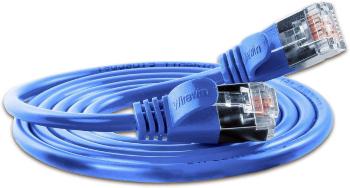 Slim Wirewin PKW-LIGHT-STP-K6 3.0 BL RJ45 sieťové káble, prepojovacie káble CAT 6 U/FTP 3.00 m modrá  1 ks